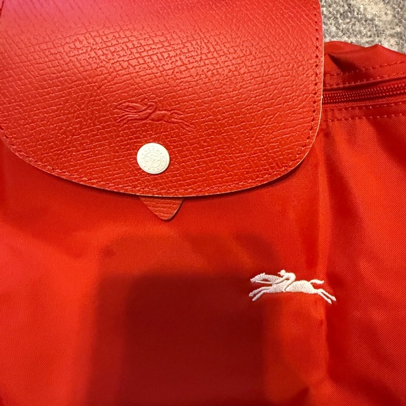 Longchamp Red Backpack - Picture 4 of 4